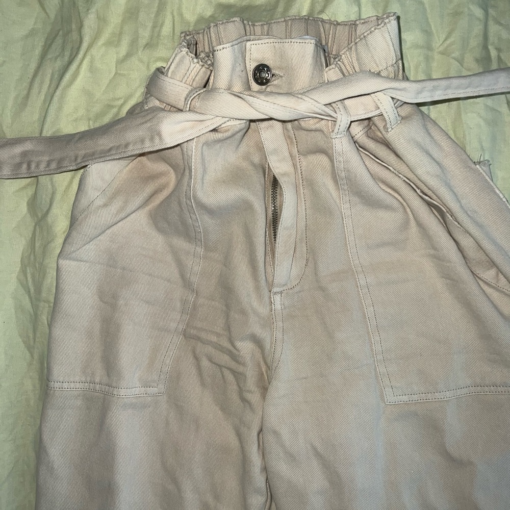 Paperbag Tie Trouser Pants only worn once